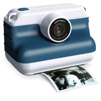 Kidywolf K-PRINT 418270 momentuzņēmumu kamera ar pašbildes funkciju, zila