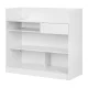 Matu sistēma Reģistratūra MT-S10 balta | Hair System Reception desk white