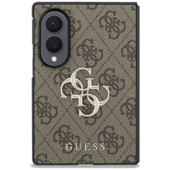 Чехол Guess Big 4G Logo для Samsung Galaxy Z Fold 8, коричневый
