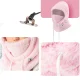 Лыжная балаклава Qunature Arctic Velvet, размер L, розовая