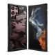 Samsung Galaxy S22 Ultra 5G (SM-S908) Ringke Fusion X Case Cover Bumper, Camo Black