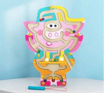 Wooden Labyrinth "Pig"