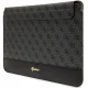 Guess 4G Stripe Metal Logo klēpjdatora maciņš līdz 14\", melns