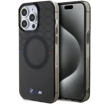 BMW MagSafe telefona vāciņš ar rakstu iPhone 15 Pro Max - pelēks | Pattern case for gray