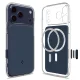 Spigen Thin Fit MagSafe vāciņš iPhone 17 Pro Max, caurspīdīgi tumši zils
