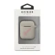 Guess AirPods maciņš Silicone Vintage, pelēki rozā