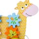 Onshine Wooden Pull Along Cow Toy with Spinning Gears