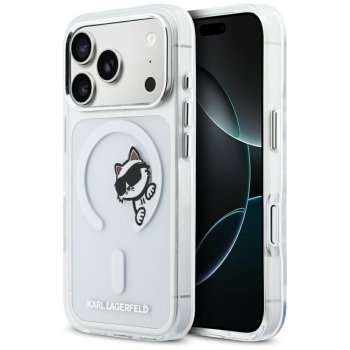 Karl Lagerfeld IML Peekaboo MagSafe Phone Case Cover iPhone 17 Pro - Clear