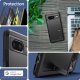 Google Pixel 8 Spigen Tough Armor Case Cover, Black | Telefona Vāciņš Maciņš Maks Apvalks Bampers