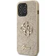 Apple iPhone 13 Pro Max 6.7\'\' Glitter Script Big 4G Case Cover, Gold | Чехол Кейс Бампер...
