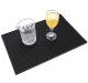 Silicone Dish Drying Mat 45x30 cm, black