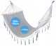 Gotel HM3 Garden Hammock with Wooden Spreader Bars and Fringes Ibiza, 300x100 cm