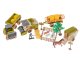 Set 2in1 with children\'s tools in farm style + figures