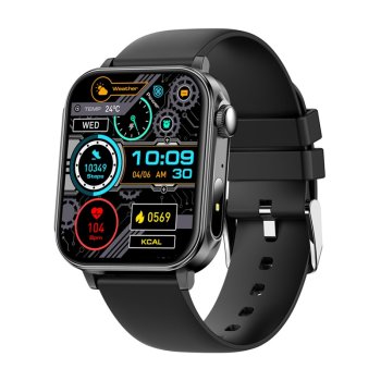 Viedpulkstenis Colmi P80 1.83" HD Bluetooth Melns