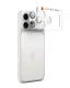 Стекло на камеру Spigen Optik Pro XL для iPhone 17 Pro Max, серебристое