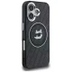 Vāciņš Karl Lagerfeld IML Choupette Head Logo iPhone 16 MagSafe, melns