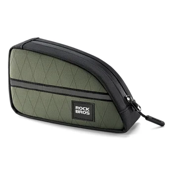 Rockbros trīsstūrveida velosomas rāmim 0.8l, zaļa