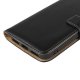 Huawei Y6 / Y6 Prime 2019 Genuine Leather Wallet Phone Cover Black