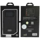 Чехол Audi Synthetic Leather MagSafe для iPhone 18 Pro / 17 Pro, черный