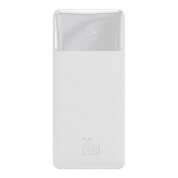 Baseus Bipow 10000mAh 20W Power Bank, White