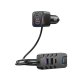 Bluetooth FM Transmitter XO BCC13 Car Charger 6.2A MP3, Black