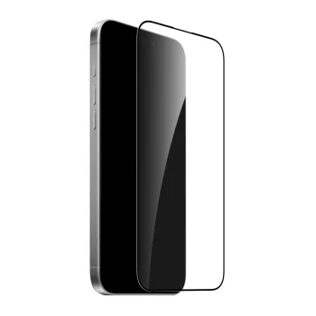 Puro Frame aizsargstikls ar rāmi iPhone 16 Plus, 9H