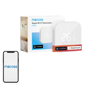 Умный WiFi термостат Meross MTS215MA(EU) Поддержка Matter