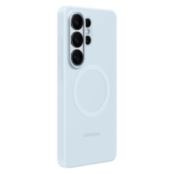 Силиконовый чехол Samsung Silicone Magnet для Galaxy S26 Ultra, синий