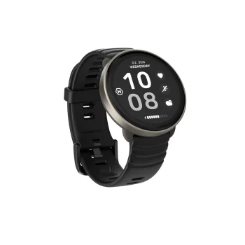 Viedpulkstenis Hammer Watch Ventus, 1.32" AMOLED, GPS, 5 ATM, melns