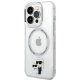 Apple iPhone 13 Pro 6.1\'\' Karl Lagerfeld Iconic Karl&Choupette Magsafe Case Cover (KLHMP13LHNKCIT), Transparent