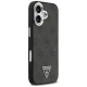 Guess iPhone 17 Case 4G PU Leather MagSafe, Black