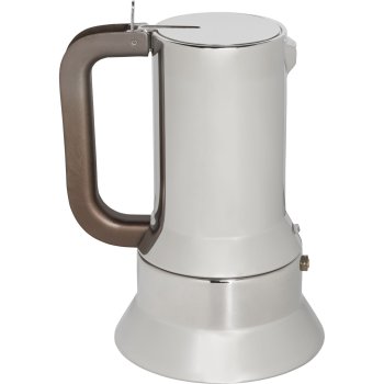 Alessi 9090/3 Espresso kafijas automāts, 3 tasītes, Nerūsējošais tērauds
