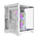 Компьютерный корпус Darkflash FT350 с 5 ARGB вентиляторами, белый