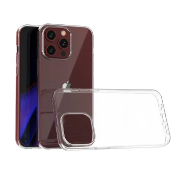 Чехол для iPhone 15 Pro Max Ultra Clear 0.9mm, прозрачный
