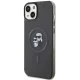 Karl Lagerfeld iPhone 15 Case Karl&Choupette Glitter MagSafe, Black