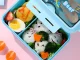 Pusdienu kārbas brokastu konteiners pusdienu galda piederumi ar pudeles komplektu | Lunchbox breakfast container lunch...