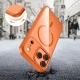 Tech-Protect MagMat MagSafe vāciņš iPhone 17 Pro Max, caurspīdīgs oranžs