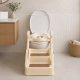 Детское сиденье для унитаза со ступеньками и ручками Ecotoys