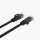 Orico PUG-C7B CAT7 10Gbps RJ45 Flat Network Cable 8m, Black