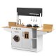 Деревянная детская игровая кухня Ricokids RC-836 с аксессуарами