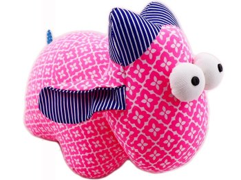 Большой талисман, мягкая игрушка, Розовая овца | Mascot Soft Toy Pink Sheep