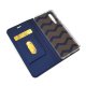 Huawei P30 (ELE-L09, ELE-L29) Magnetic Adsorption Leather Card Holder Case Cover, Blue