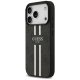 Guess 4G Printed Stripes MagSafe Phone Case Cover iPhone 17 Pro - black
