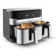Аэрофритюрница Tefal Dual Easy Fry & Grill EY905D, 8.3 л