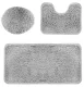 Vannas istabas paklāju komplekts, 3 gab. | Set of Soft Bathroom Rugs