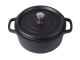 Aluminum Non-Stick Pot with Lid, 4L, for Induction and Oven, Black