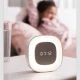 LED modinātājs ar nakts lampu Forever Light PURE FNL-03 BJORN, balts