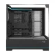 Datora korpuss Darkflash DY450 bez ventilatoriem, melns