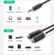 Ugreen Audio Adapter Jack 3.5mm Male To 2xrca Female Cable 0.25m Gray (av109)