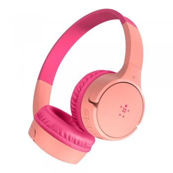 Belkin Soundform Mini-On-Ear Kids Austiņas Bērniem, Rozā Krāsā | Kids Headphones